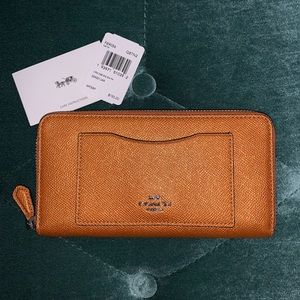 Coach Accordion Zip Wallet